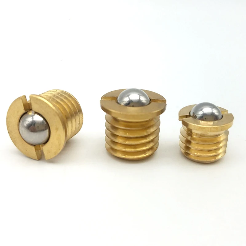 Zfbpjb с резьбой из нержавеющей стали из латуни шаровой Плунжер с фланцем изготовление размеров под заказ M5-M16