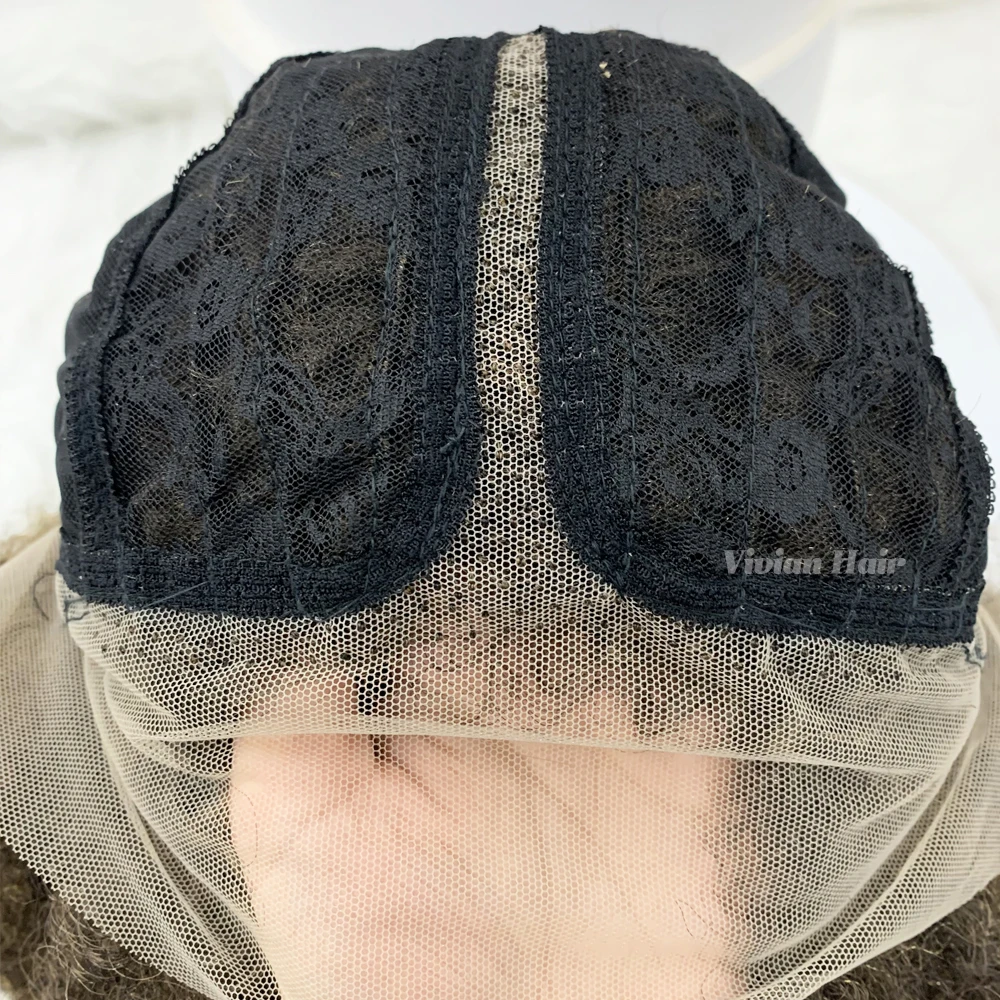 Top quality ombre color soft afro kinky marley braid wigs premium synthetic T part lace frontal wigs dreadlocks braiding hair