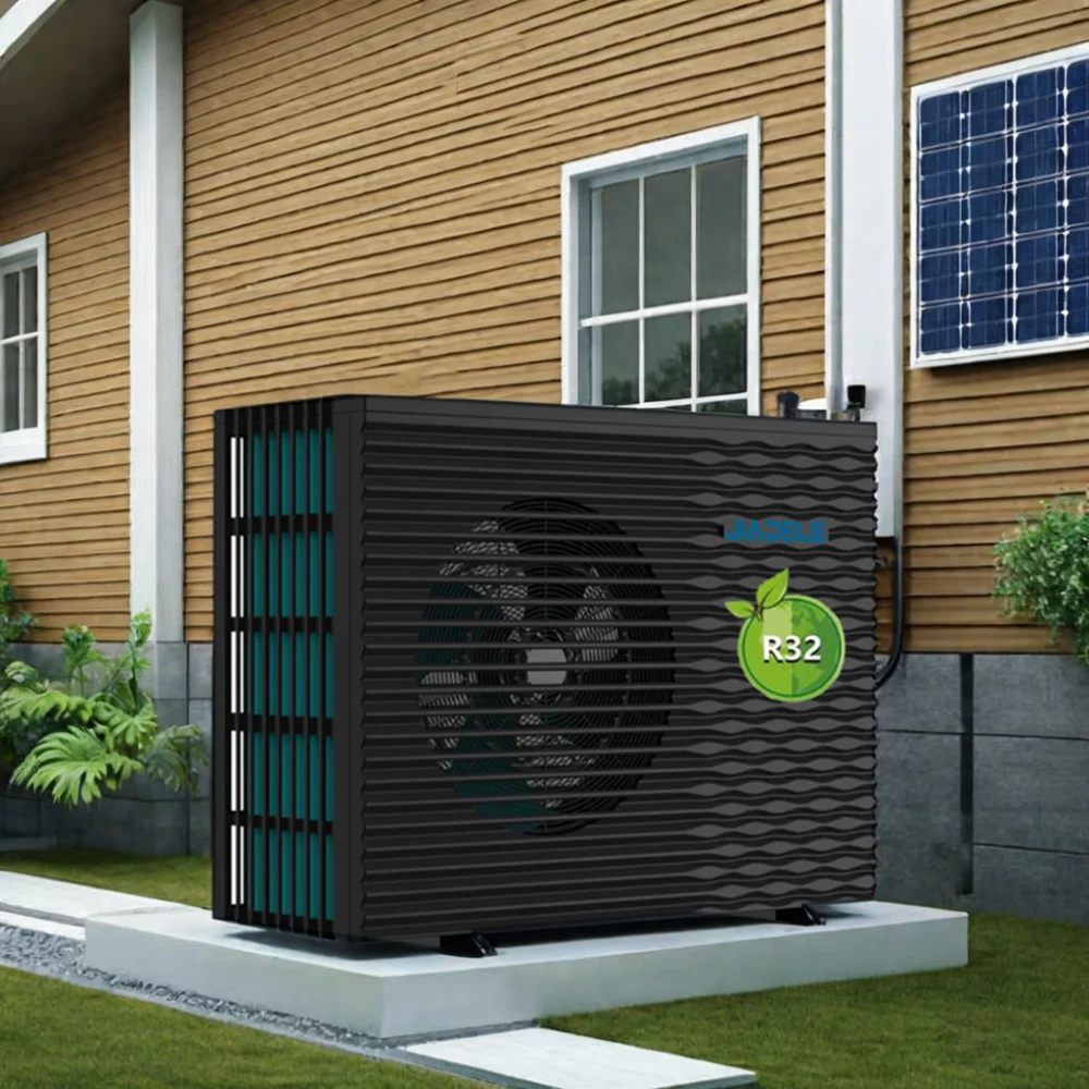 JIADELE A+++ Hot Water Heating Cooling Heatpump Heater Wifi EVI Monoblock R32 Dc Inverter 20kw Heat Pump Water Heater For House