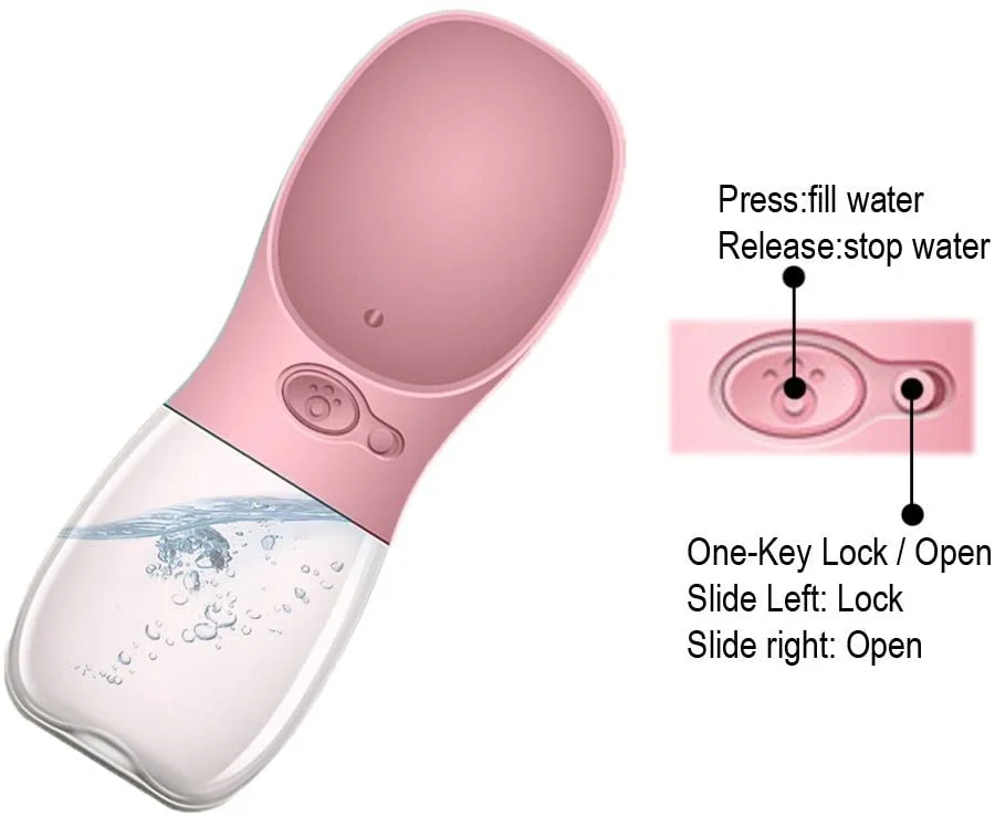 water bottle pet best selling pet products foldable pet flask