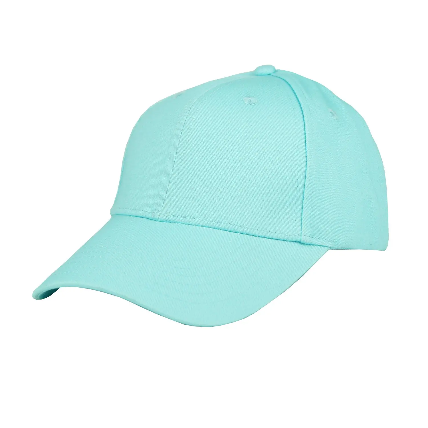 Baseball Caps Dad Hats 100% Cotton Polo Style Plain Blank Adjustable Size