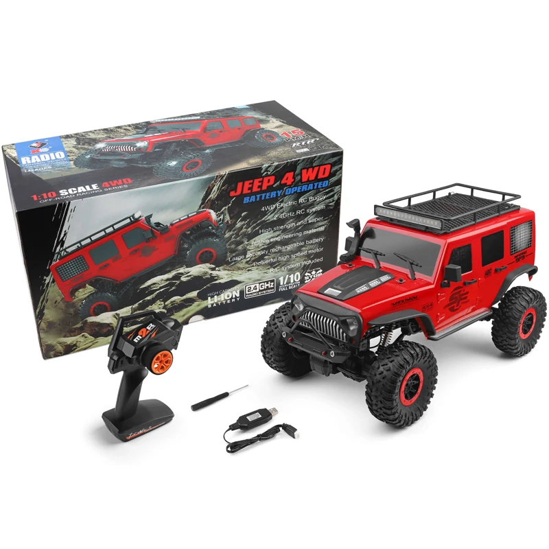  Wltoys 104311 двойной мост 1/10 2 4G шлифованный гусеничный внедорожник 4WD грузовик автомобиль