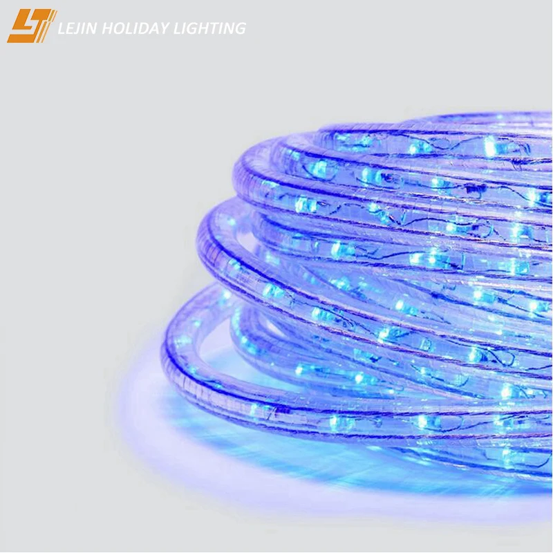 Рождественский водонепроницаемый светодиодный шнур с изменением цвета, сделано в китае