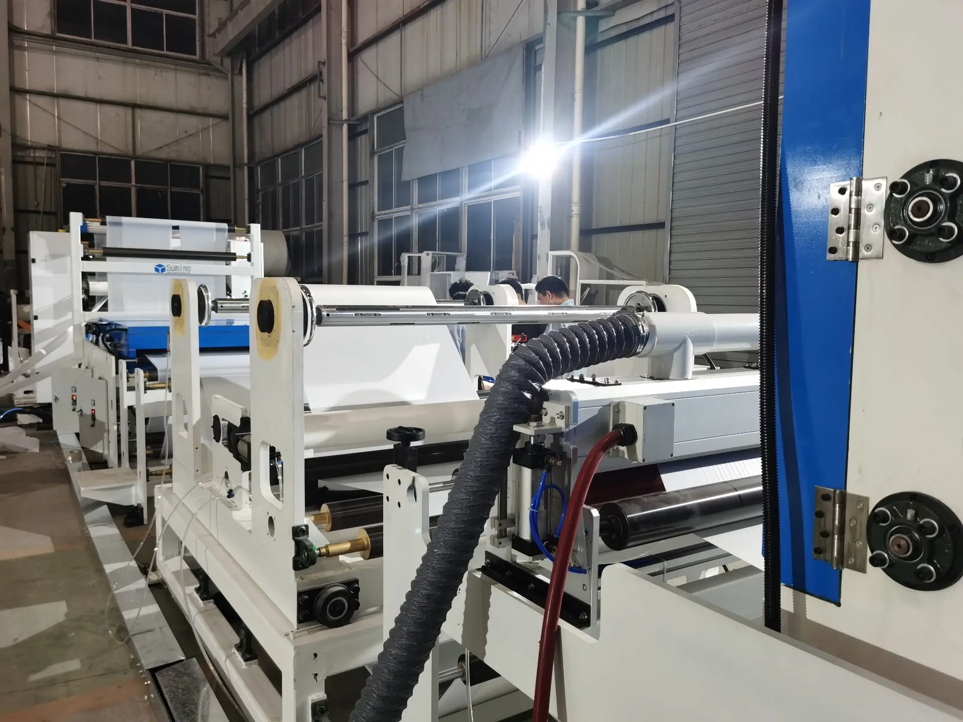 Adhesive Tpu Membrane Extrusion Laminating Machine