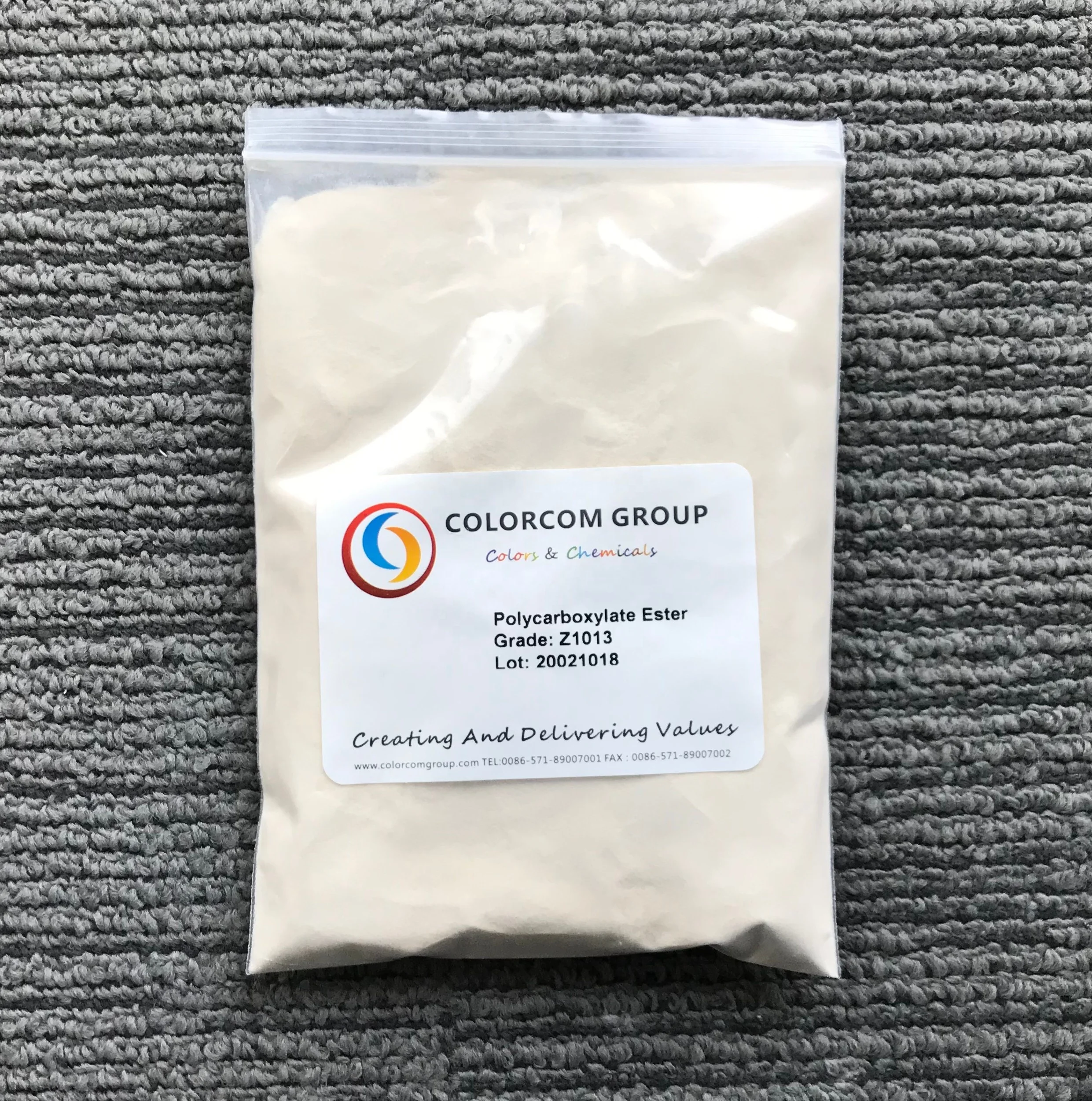 Polycarboxylate Ether Superplasticizer Colorcom Powder PCE equivalent to MELFLUX 2651F