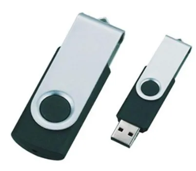 Hot Sale OEM Colorful Metal USB Flash Drive USB 2.0 Swivel USB Hard Drive 1GB to 128GB for promotional business gifts