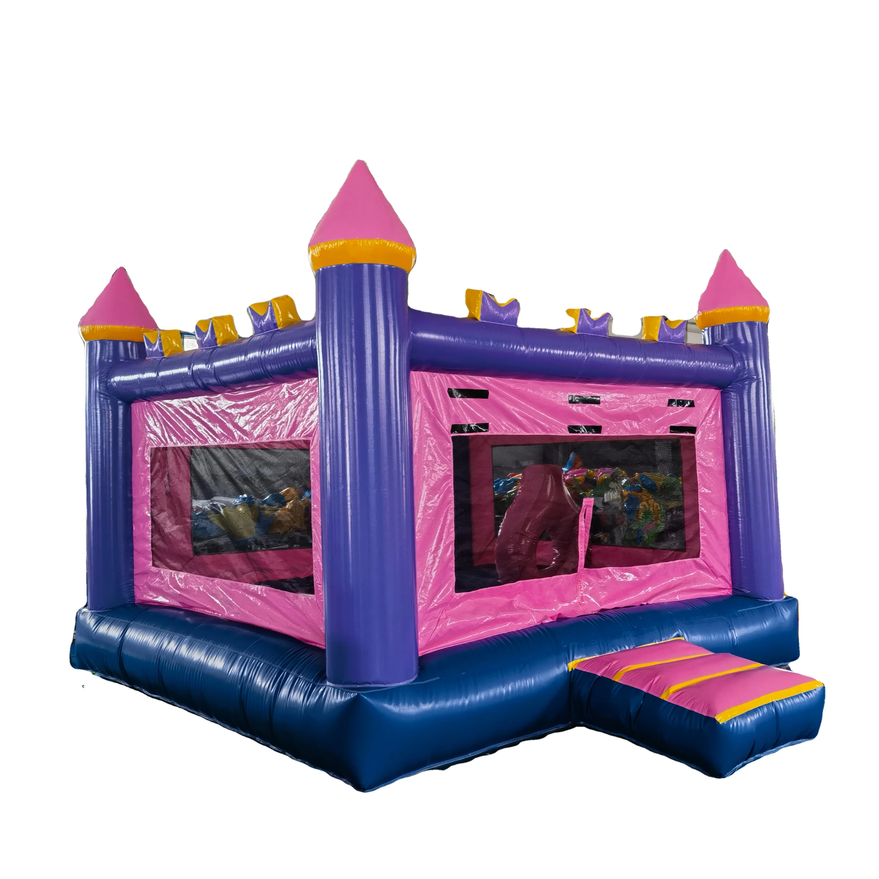 Commercial Outdoor PVC 4*4m Mini Inflatable Bouncy Castle for Sale inflatable castle and indoor amusement equipment for Kids