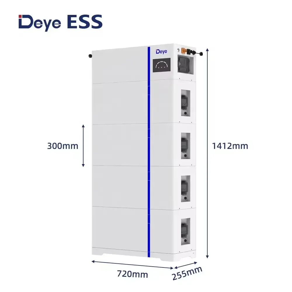 Best Selling Deye AI-W5.1-B 51.2v 100ah 5.12kwh Lifepo4 Battery For European Market