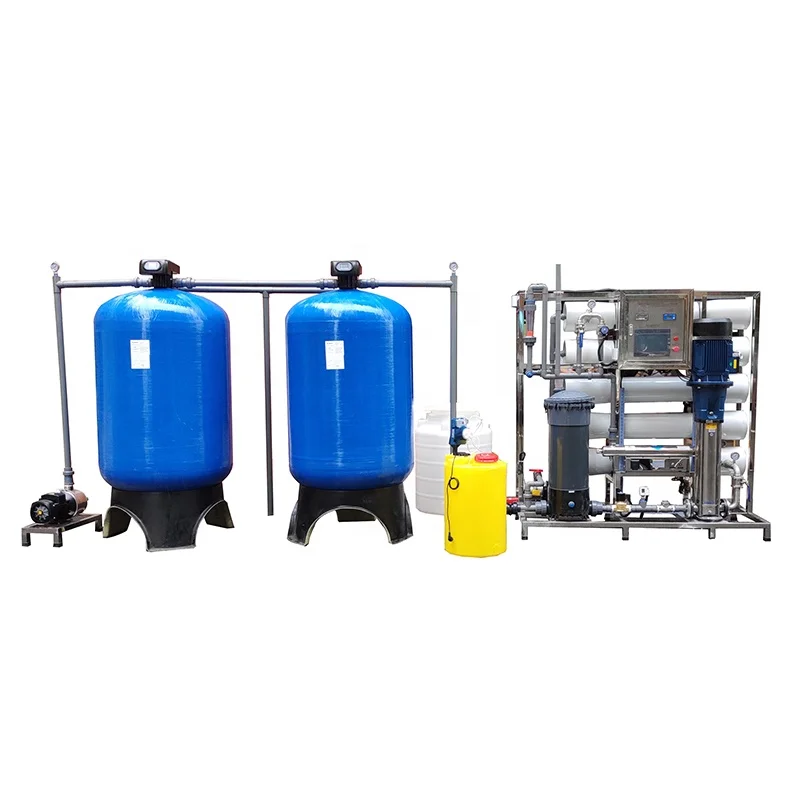 5000L/H Brackish Water Purifier Machine Reverse Osmosis System Manufacturer Borehole Well Water Desalination Treatment Plants