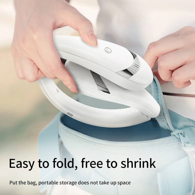 Portable Waist Fan Usb Mini Air Cooling Hang Portable Clip Fan Waist