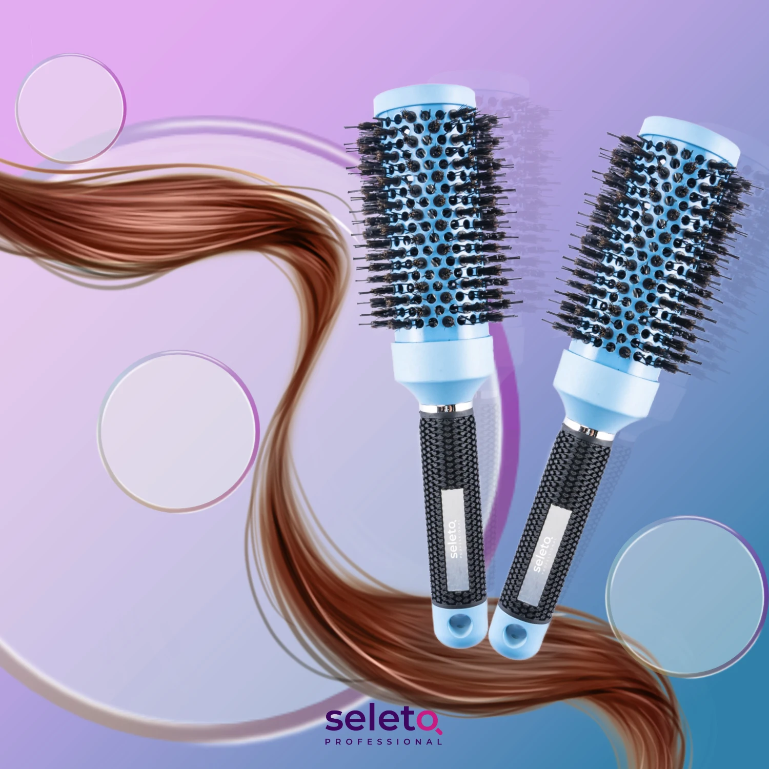 Вьющиеся Щетинная кисть бамбук облегчающая расчёсывание волос щеточный валик щетка для укладки