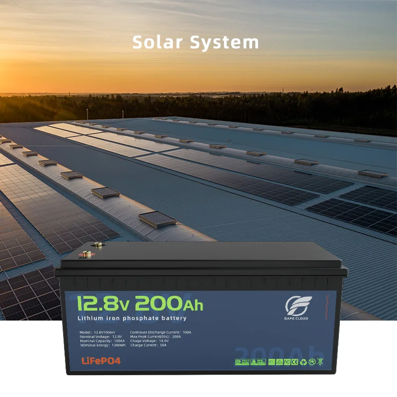 135AH 12V 24v Lithium Iron Phosphate Battery LiFePO4 4WD RV Deep Cycle Battery