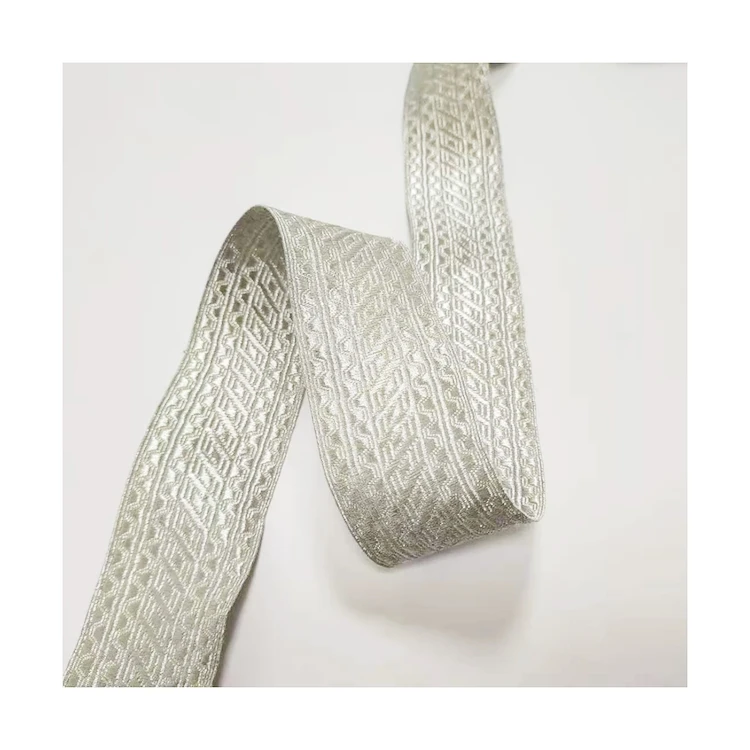 
Wholesale safety recycle reflective webbing fabric tape for home textiles 