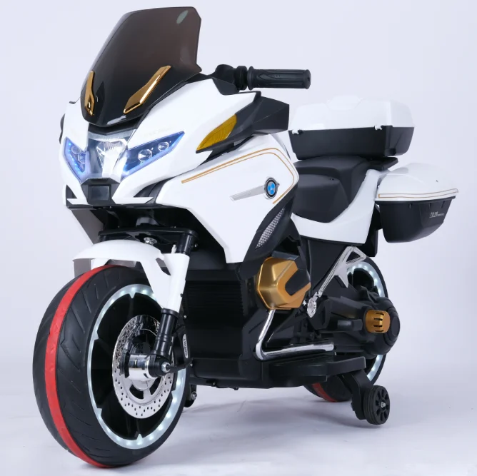 Christ mas gift   new model ride on toy electric 12v battery powered two wheels motorcycle out door for children entertainment