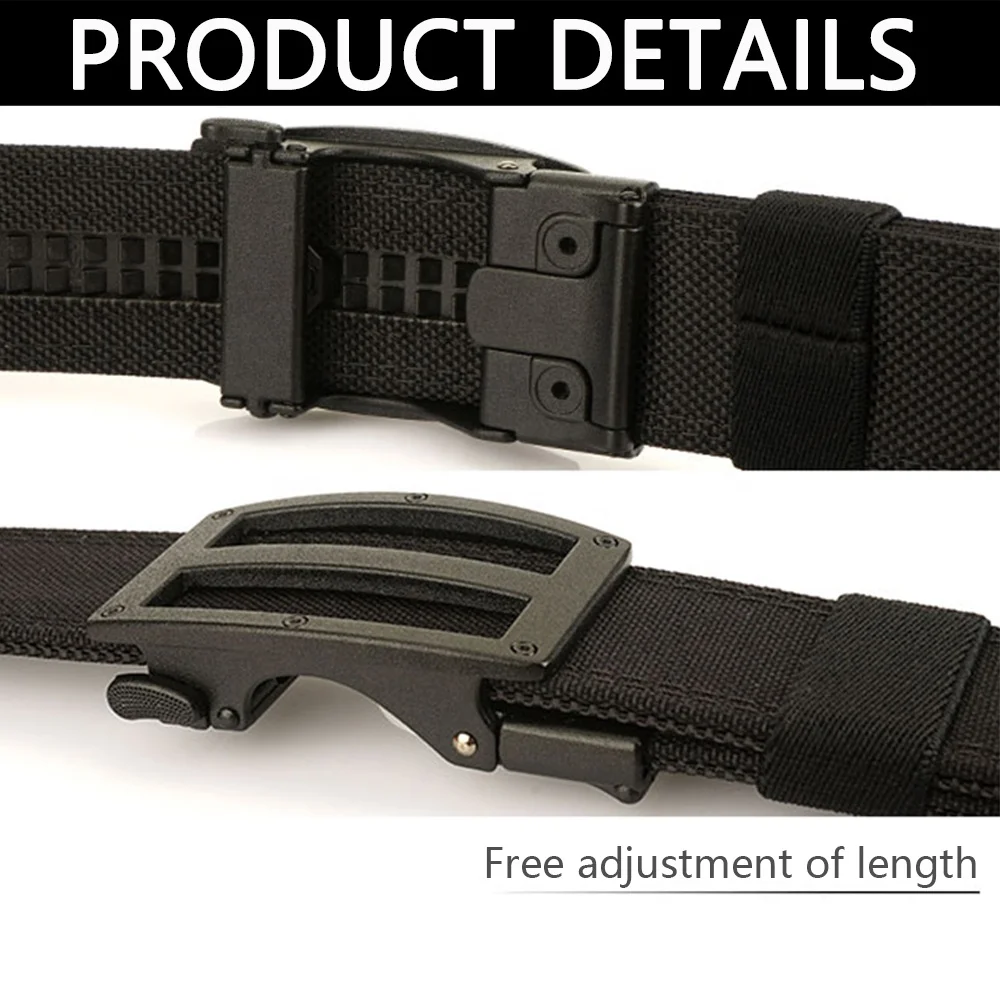 Wholesale Customized Alloy Multifunctional Metal Buckle Strap Environmentally Friendly Nylon Tactical Gun Strap Outdoor Portable