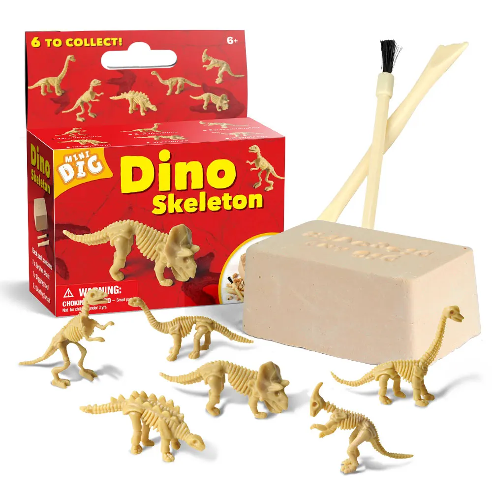 Toys for Children Education Dig Kits Funny Sharing Party Gift Mini Dinosaur Excavation Kits