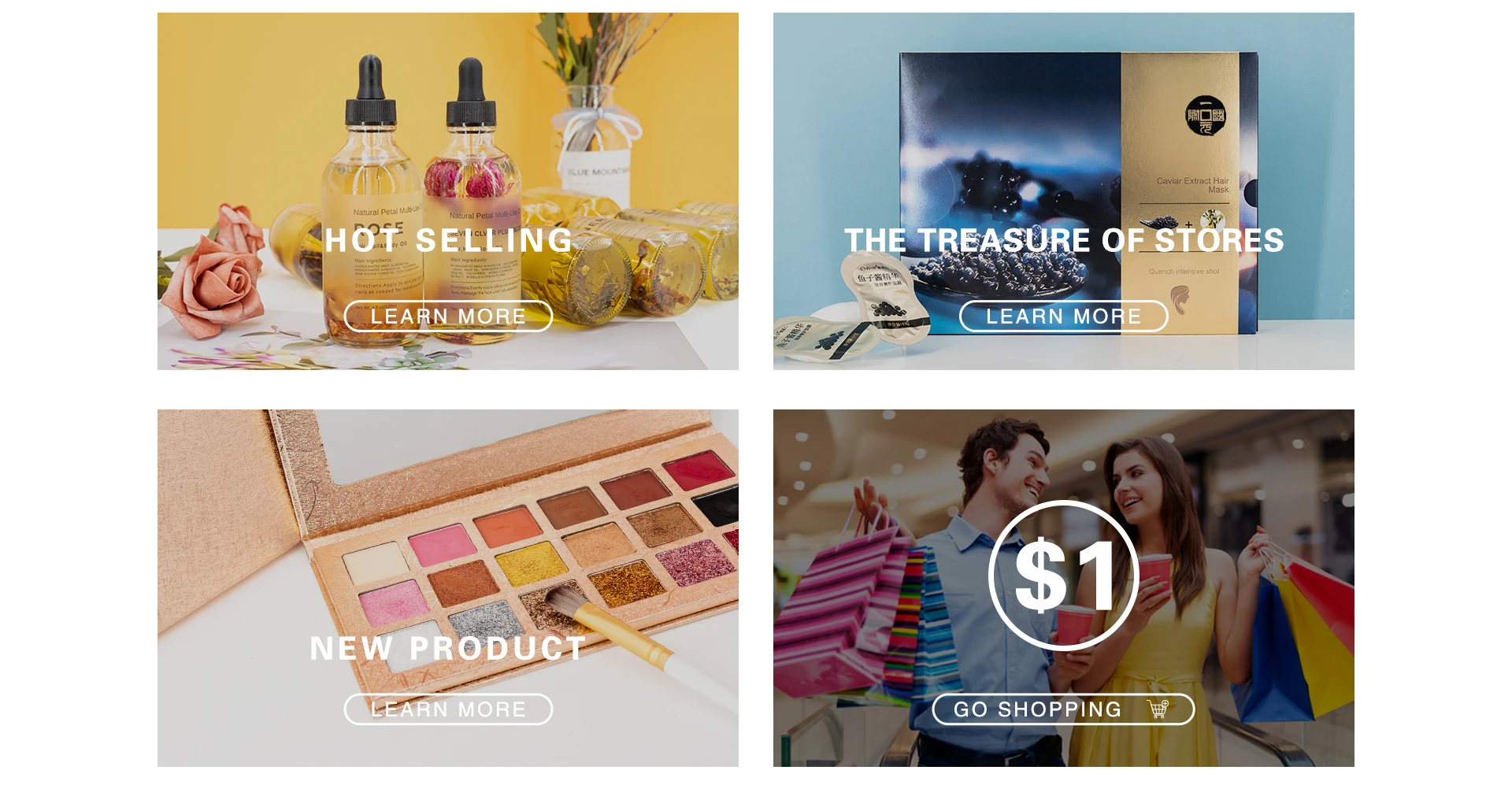 
One Dollar Shop Free Shipping Cosmetics Resale Dropship Possible Beauty Products Agents 