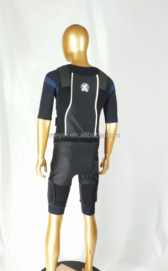 wireless electro fitness EMS training device ems suit muscle stimulation training machine