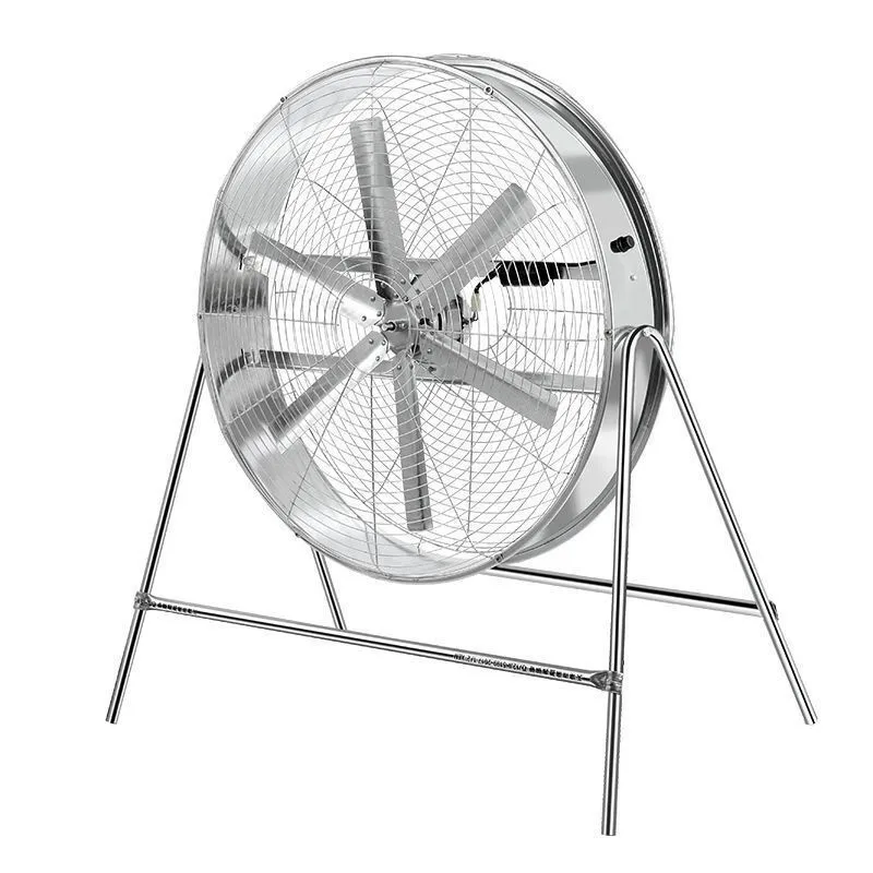 NEW Design Rolling Tilting Heavy Duty Cooling Air 32' 800mm 220V Industrial Blower Drum Fan