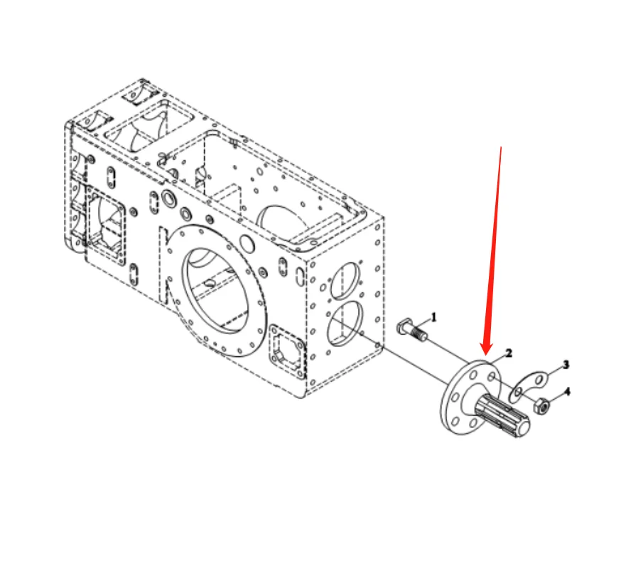 FT800A.41.107 PTO вал для Foton Lovol запасные части сельскохозяйственного трактора