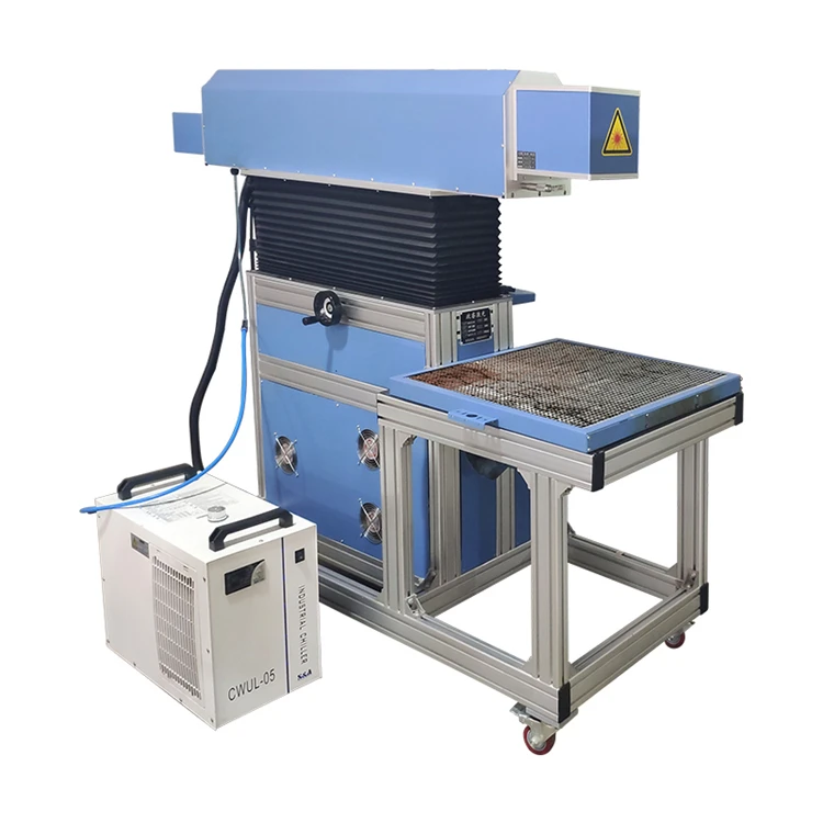 New design 110W120W130W carbon dioxide 3D dynamic laser marking machine For Wood
