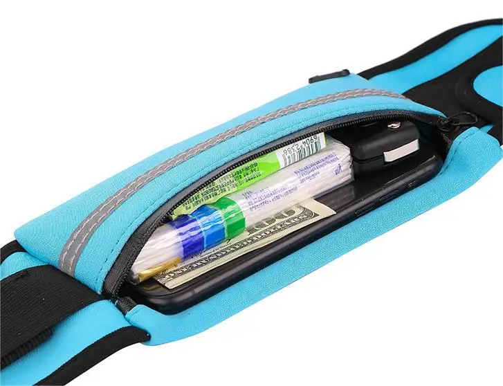 Ultra-Light Outdoor Sports Waist Bag Fashionable Multi-Functional Waterproof Large-Capacity Mobile Phone Pouch for Running