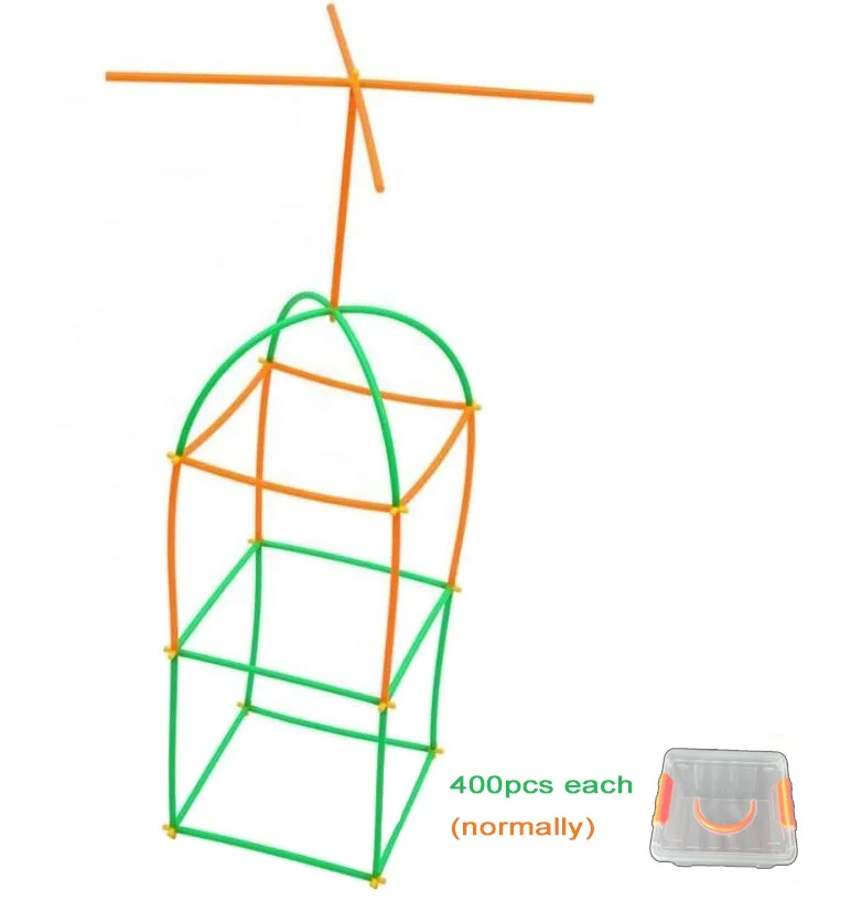 New coming eco-friendly large space assemble blocks building plastic kids toys