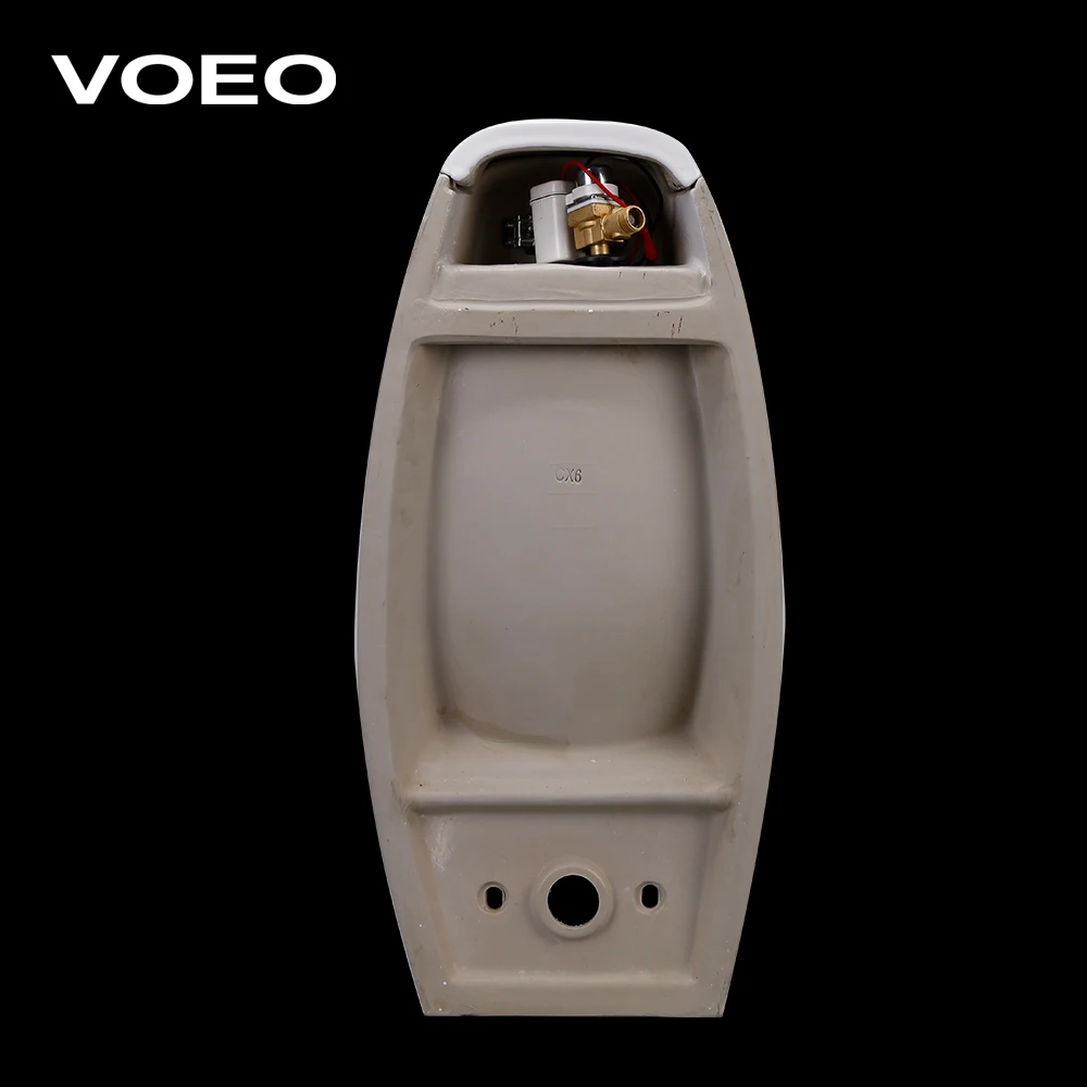 China Factory Ceramic Urinal Hospital Washroom Oval Shape Male Wall Hung Urinal