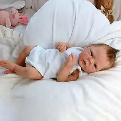 Sell Well New Type 18 Inch Silicon Realistic Reborn Baby Dolls Vinyl Reborn doll