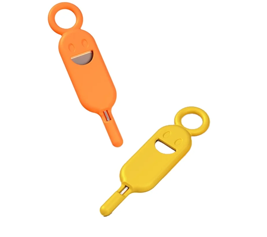 Mobile phone anti loss SIM card holder replacement removal hanging portable top pin Tray Holder