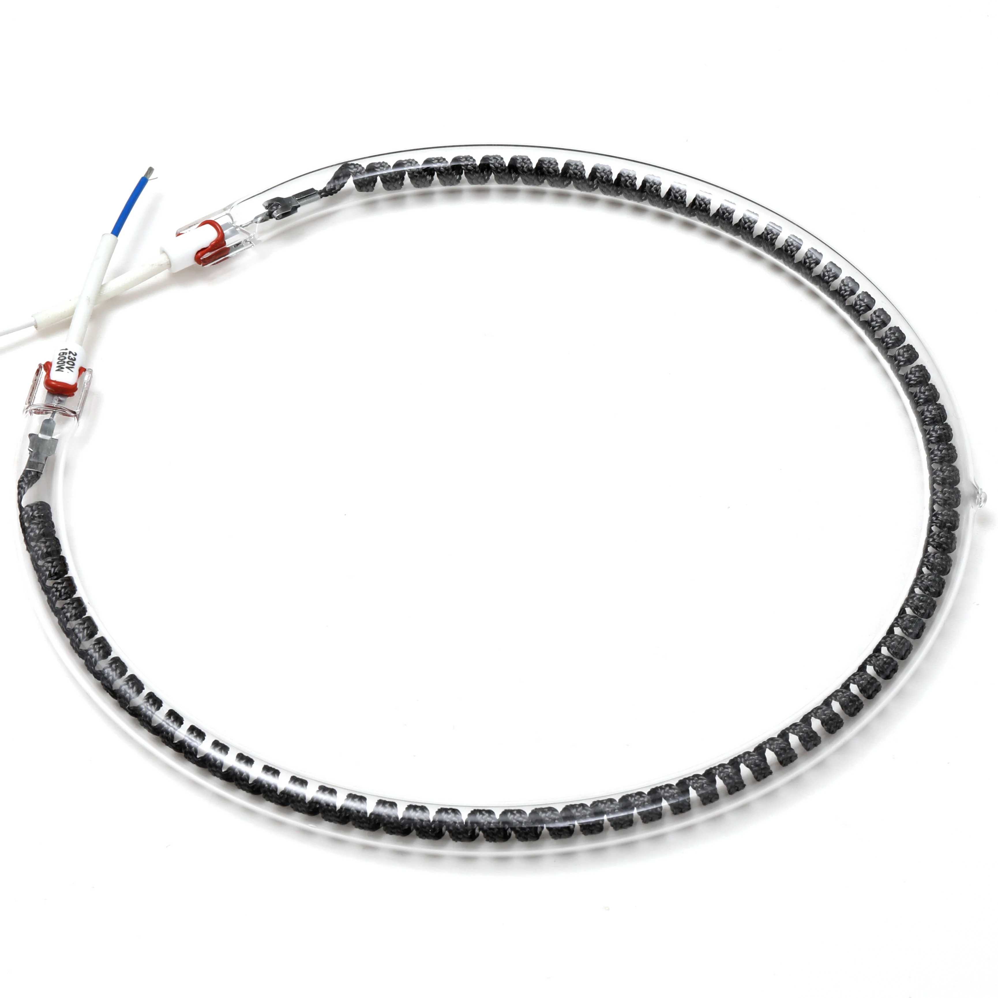 Manufacturer Wholesale 220v 1300w Circular Halogen Infrared Heater Lamp For Electric Stove Coil