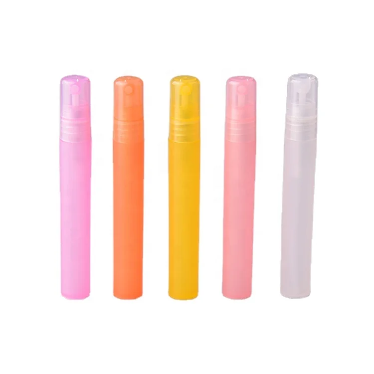 Empty Plastic Perfume Bottles 2ml 3ml 4ml 5ml Sample Test Atomizer Small Pocket Spray Bottle For Fragrant Tester Packing Stock
