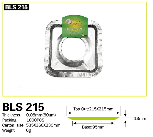 Disposable Square Aluminum Foil Gas Burner Protector/cover