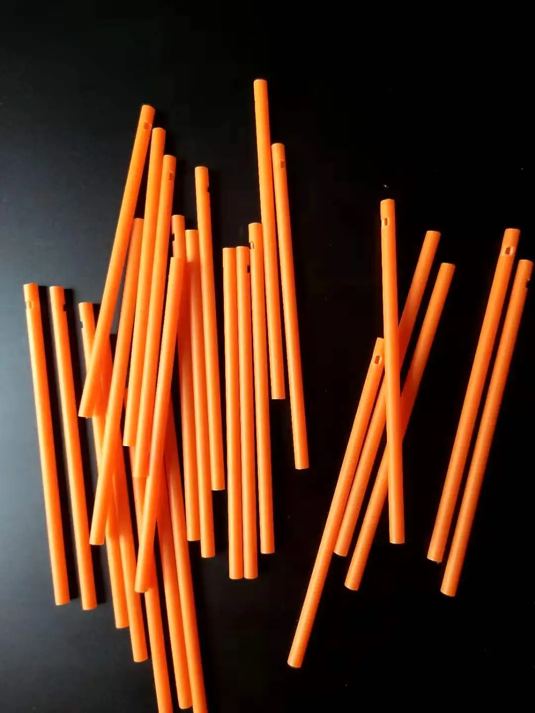 PLASTIC TUBES BARS RODS HARD STICK SINGLE DOUBLE NOTCH SCREW CUT FOR LOLLIPOP FOOD GRADE ARTICLES MADE OF POLYPROPYLENE  STICKS