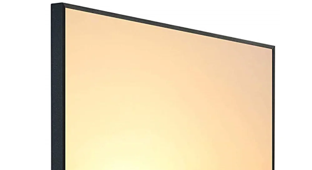 2023 ErP /Rohs /CE High quality wall heater UV custom pictures black alu frame 600W infrared heating panels