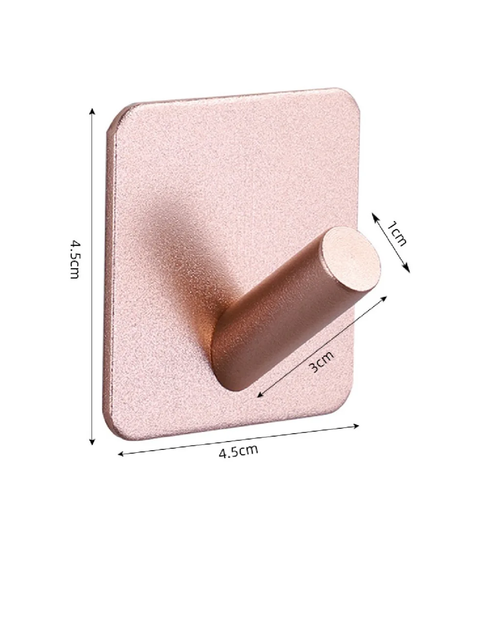 New Space single hook powerful non-trace sticky hook Punch free kitchen storage hook