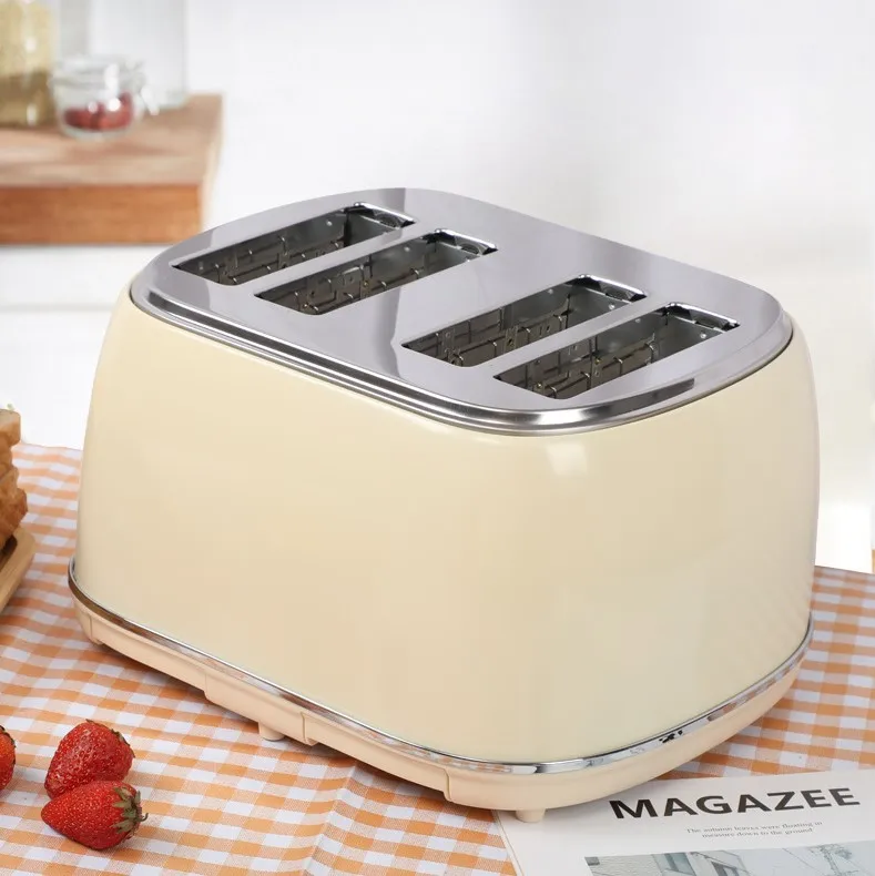 Odm Kettle And Toaster Set  4 Slice Stainless Steel Commercial Electrical Toaster