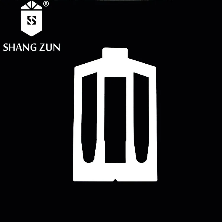 
Wholesale 700g shirt packaging collar cardboard folding inserts for garment accessories customized shirt packing board 