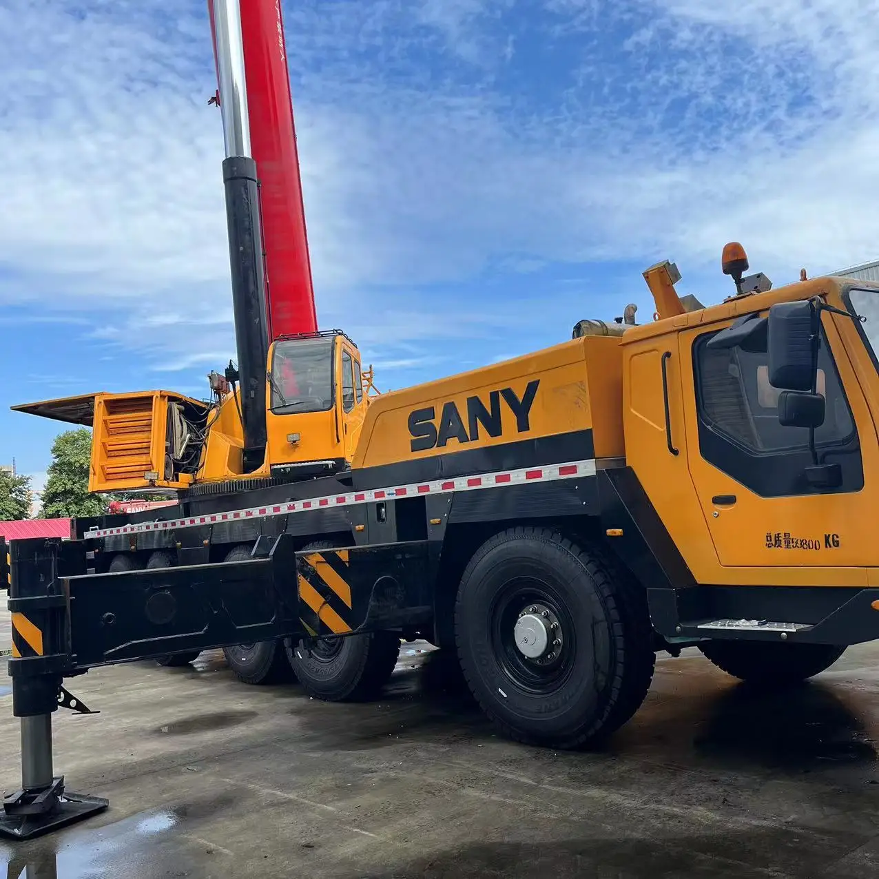China Famous SANY QAY220 Second Hand Truck Crane 220 Tons Lifting