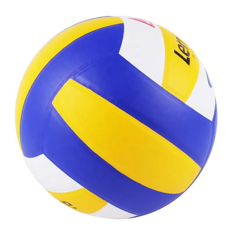 Lenwave office size 5 pvc volleyball,traing/game thermal bonding custom volleyball ball wholesale with sof leather