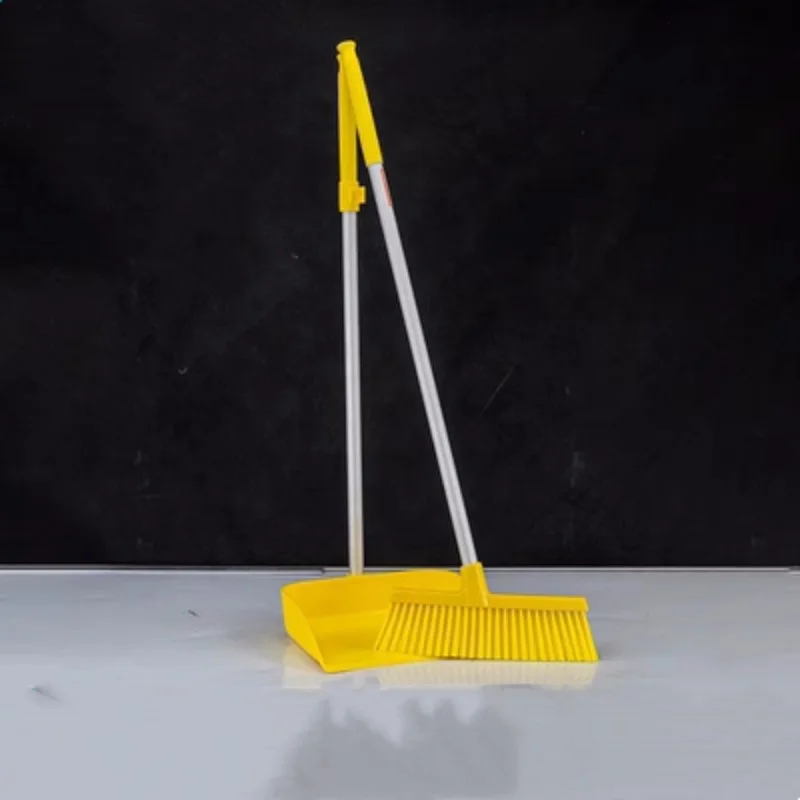 Shianku Food Grade industrial cleaning broom dustpan set for Home and Food Factory