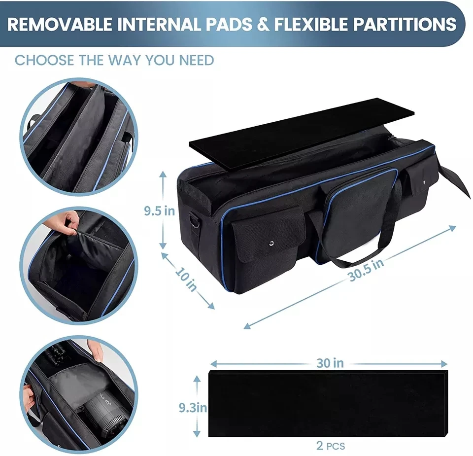 custom 45 Inches Tripod Carrying Case Bag Camera Tripod Monopod Carrying Bag Light Stand tripod gear Bag
