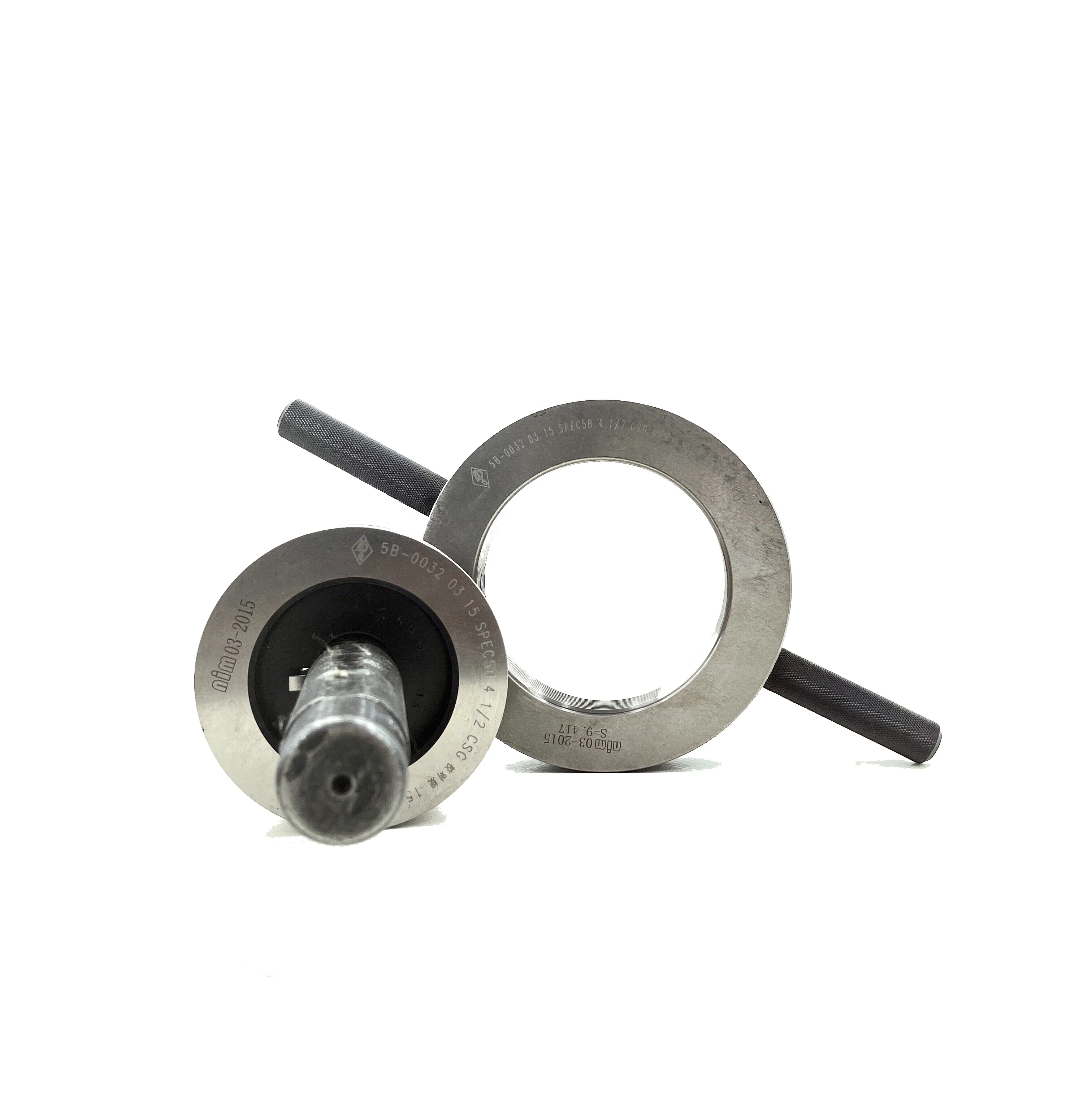 Low Price Heat Treating GCr15 API Spec5B 4 1/2 CSG Ring&Plug Working Thread Gauge for Tubing Manufacturer