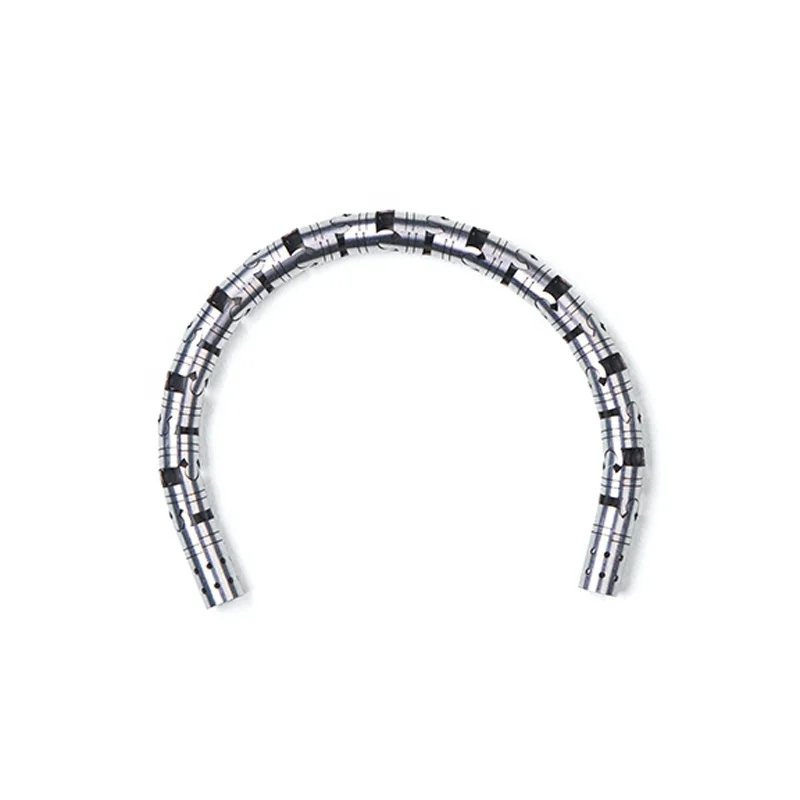 Custom Stainless Steel Medical Consumables Bending Pipe Flexible Endoscopic Bending Tube Snake Bone Tube