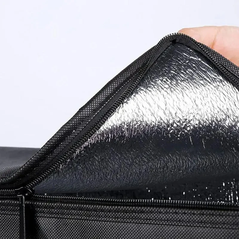 Custom Logo Waterproof Food Delivery Bag Waterproof Large Thermal Insulated Cooler Bag