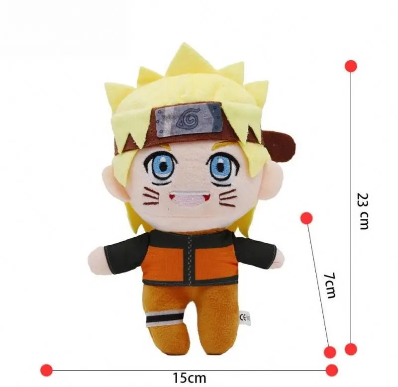 Hot Selling Carton Hot-blooded Naru-to Plush Toy Naru-to Sa 7 Doll Cartoon Anime Sofa Cushion