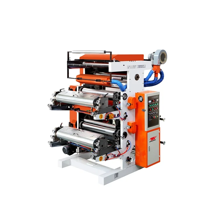 Zhuxin Timing Belt 6 Color Flexographic Printing Machine