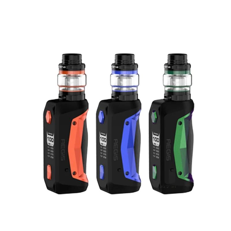 
Geek vape Aegis Solo 100W Box Mod Kit with Cerberus Tank Atomizer 510 Thread 