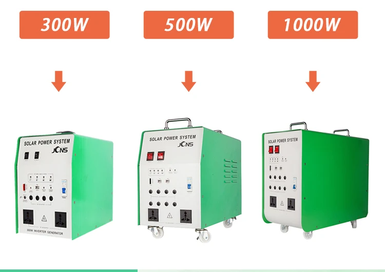 energy panel solar power generator 500W home sola power systems with100W solar panel