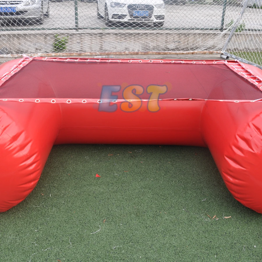 Commercial airtight portable soccer fields large inflatable soccer pitch inflatable soap football field